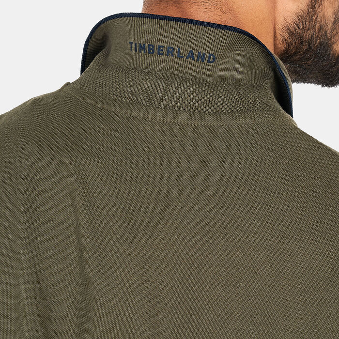 Timberland Men's Millers River Polo Shirt Green Timberland Men's Millers River Polo Shirt Green image number 3