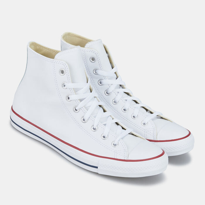 Converse Chuck Taylor All Star Leather Unisex Shoe White Converse Chuck Taylor All Star Leather Unisex Shoe White image number 1
