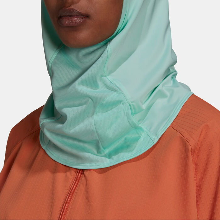 adidas Women's Sport 2.0 Hijab Green adidas Women's Sport 2.0 Hijab Green image number 3
