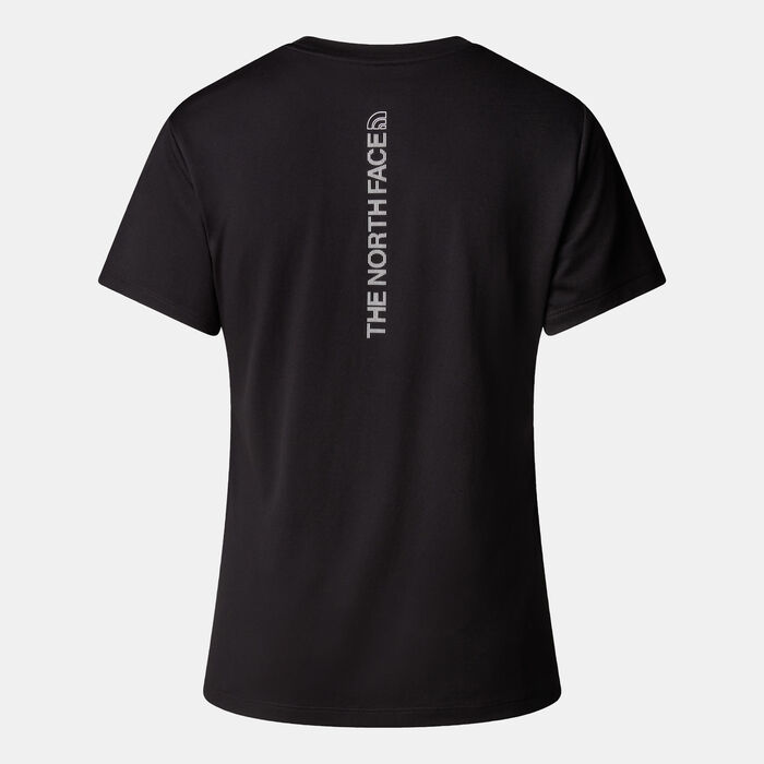 The North Face Women's Flex Outdoor T-Shirt Black The North Face Women's Flex Outdoor T-Shirt Black image number 1