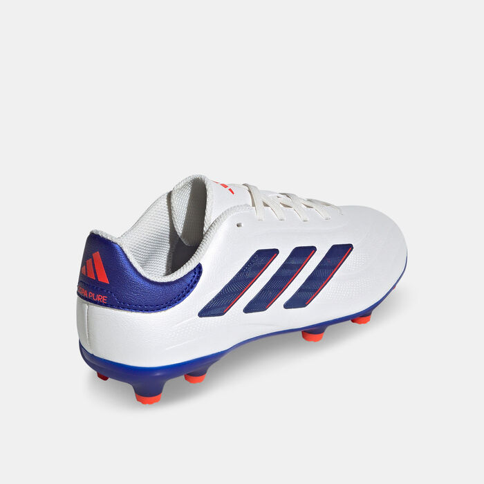adidas Kids' Copa Pure 2 League Firm Ground Football Shoes Blue image number 2