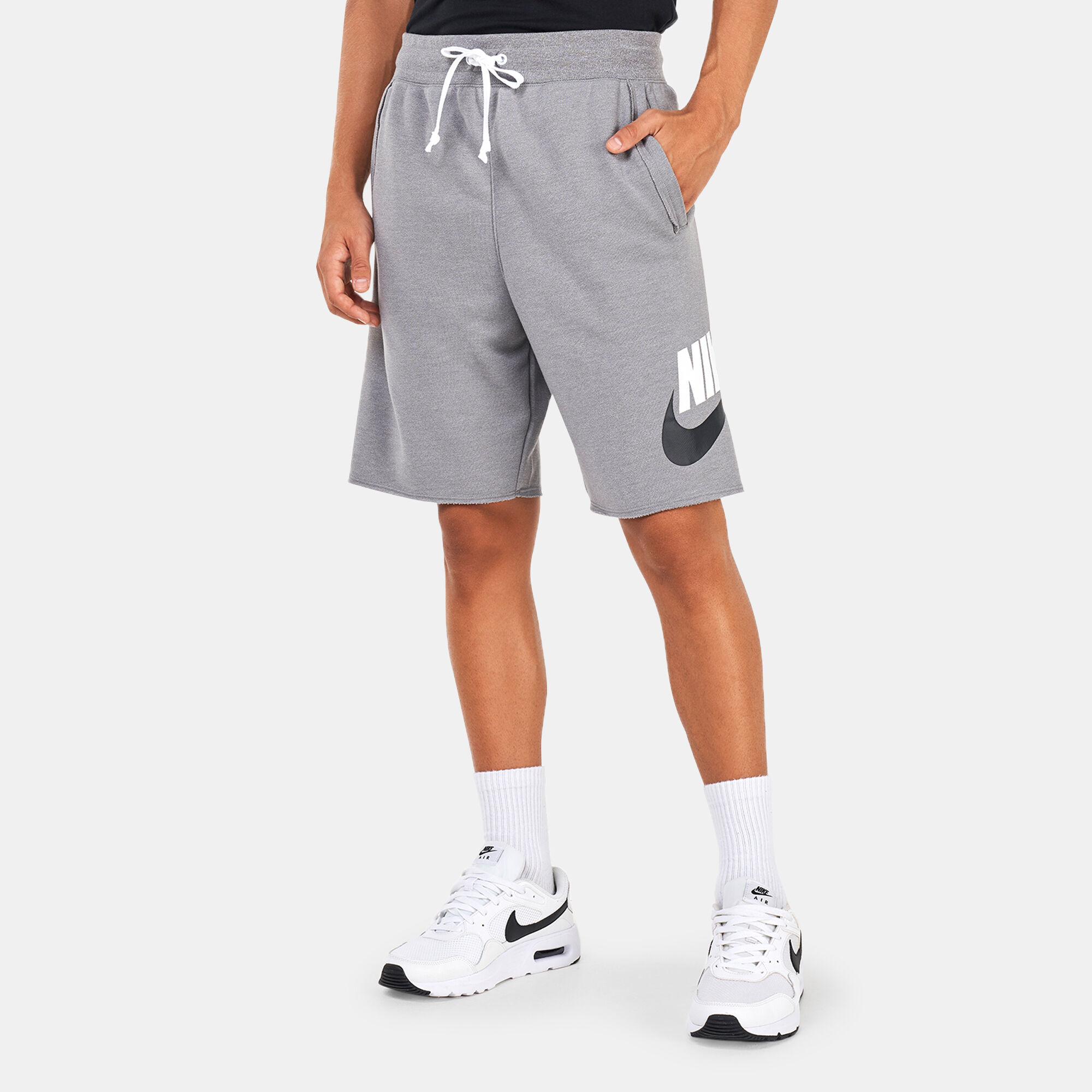 Grey nike sales alumni shorts