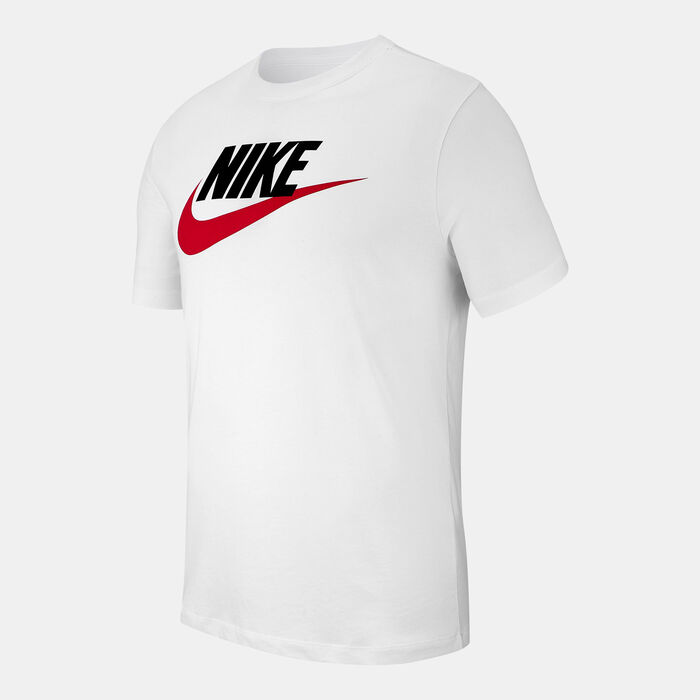 Nike Men's Sportswear Icon Futura T-Shirt White Nike Men's Sportswear Icon Futura T-Shirt White image number 0