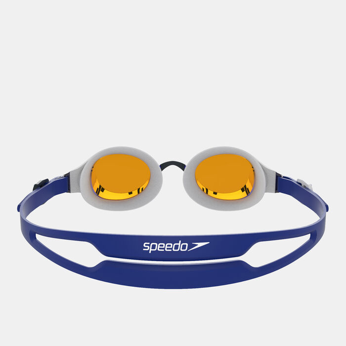 Speedo Hydropure Mirror Swimming Goggles Blue Speedo Hydropure Mirror Swimming Goggles Blue image number 1
