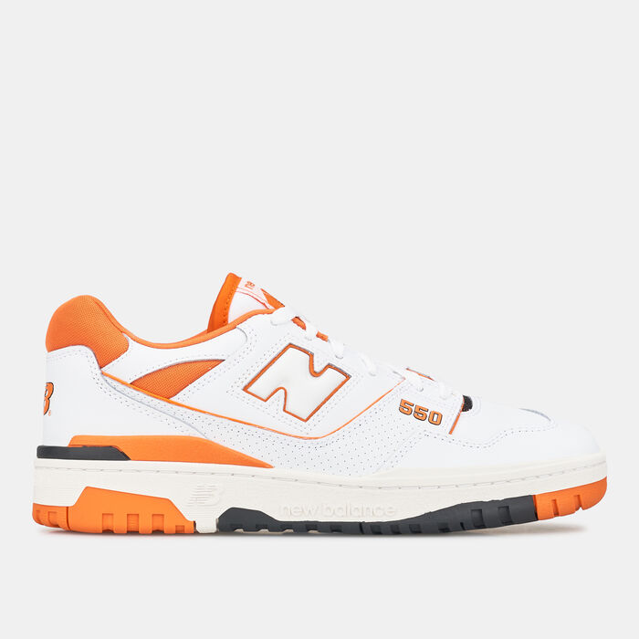 New Balance Men's BB550 Shoes White image number 0