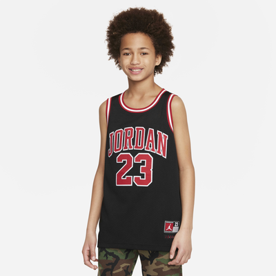 Jordan Kids' 23 Jersey Black