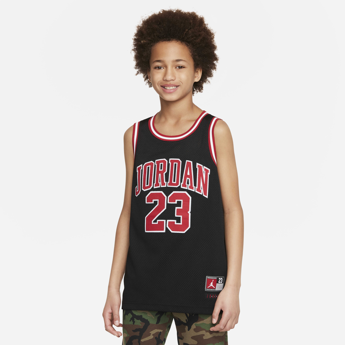 Jordan Kids' 23 Jersey Black Jordan Kids' 23 Jersey Black image number 0