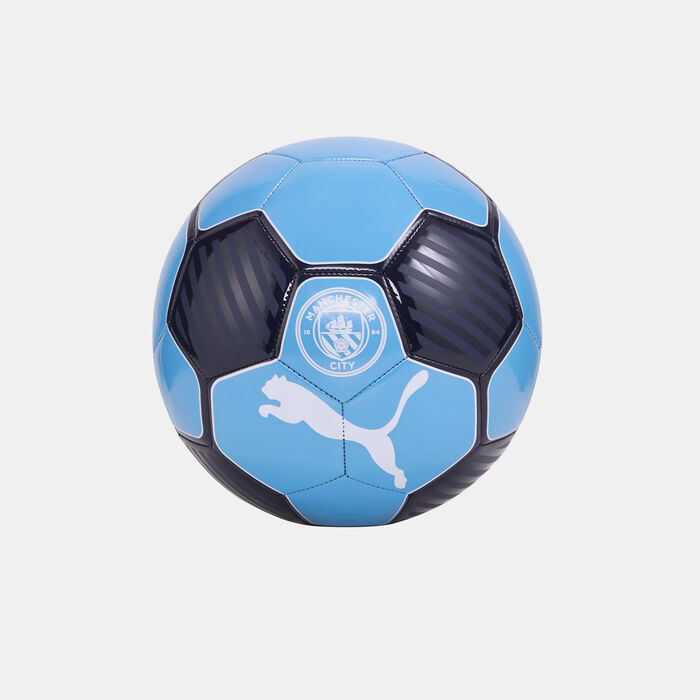 PUMA Manchester City ftblESSENTIALS Football Blue PUMA Manchester City ftblESSENTIALS Football Blue image number 1