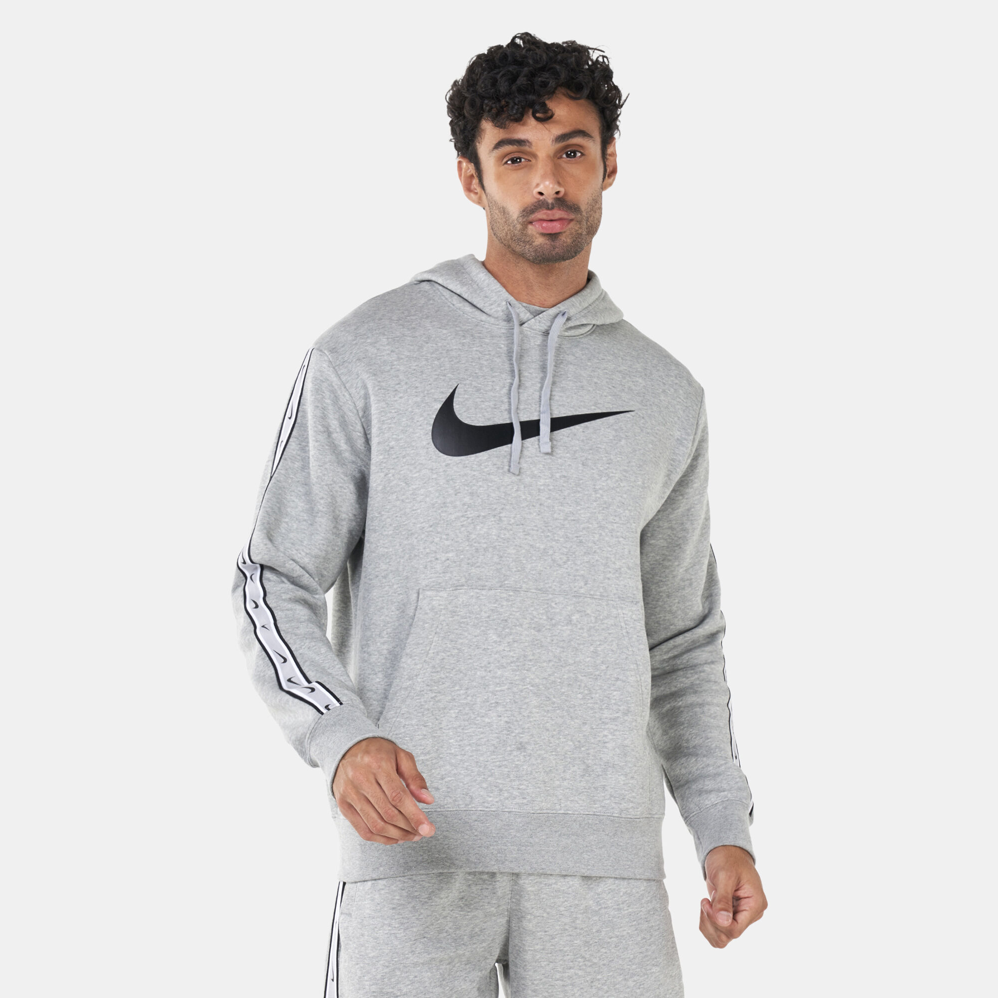 Men s Sportswear Repeat Pullover Fleece Hoodie