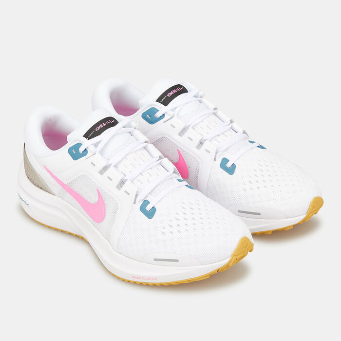 Nike Women's Air Zoom Vomero 16 Road Running Shoe White image number 1
