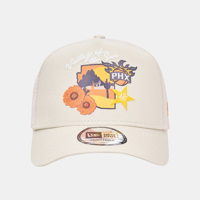 New Era Men's NBA Phoenix Suns Logo Trucker Cap Beige New Era Men's NBA Phoenix Suns Logo Trucker Cap Beige image number 0