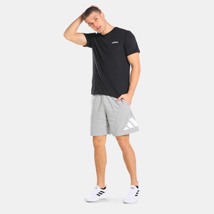 adidas Men's Future Icons Three Bar Shorts Brown adidas Men's Future Icons Three Bar Shorts Brown image number 2
