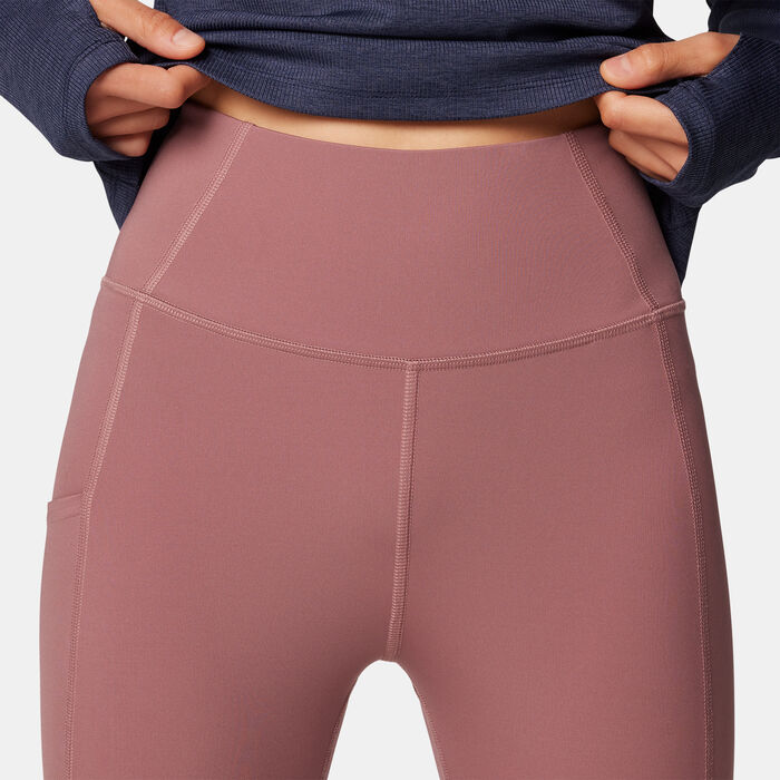 Columbia Women's Boundless Trek Leggings Purple Columbia Women's Boundless Trek Leggings Purple image number 3