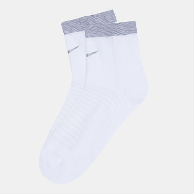 Nike Men's Spark Lightweight Ankle Socks White Nike Men's Spark Lightweight Ankle Socks White
