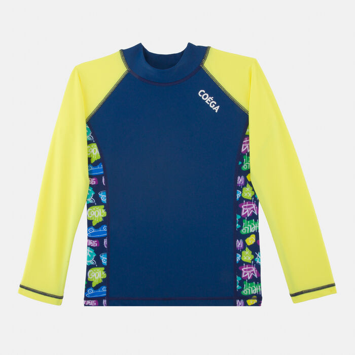 COEGA Kids' Swimming Rashguard Blue image number 0