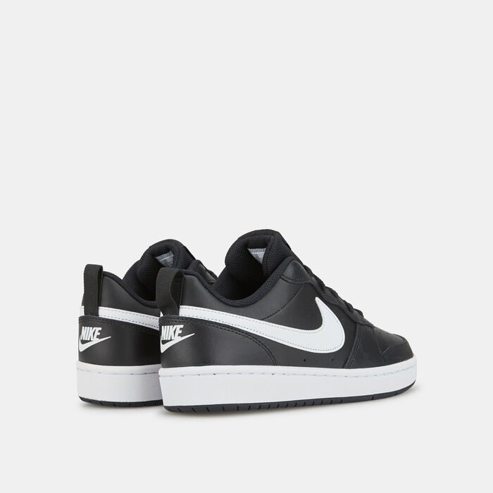 Nike Kids' Court Borough Low 2 Shoe (Older Kids) Black image number 2