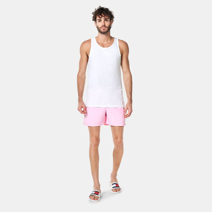 Tommy Hilfiger Men's Logo Swimming Shorts Pink image number 2