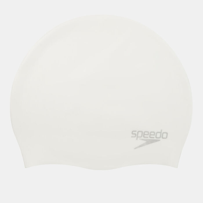 Speedo Moulded Swimming Cap White Speedo Moulded Swimming Cap White image number 0