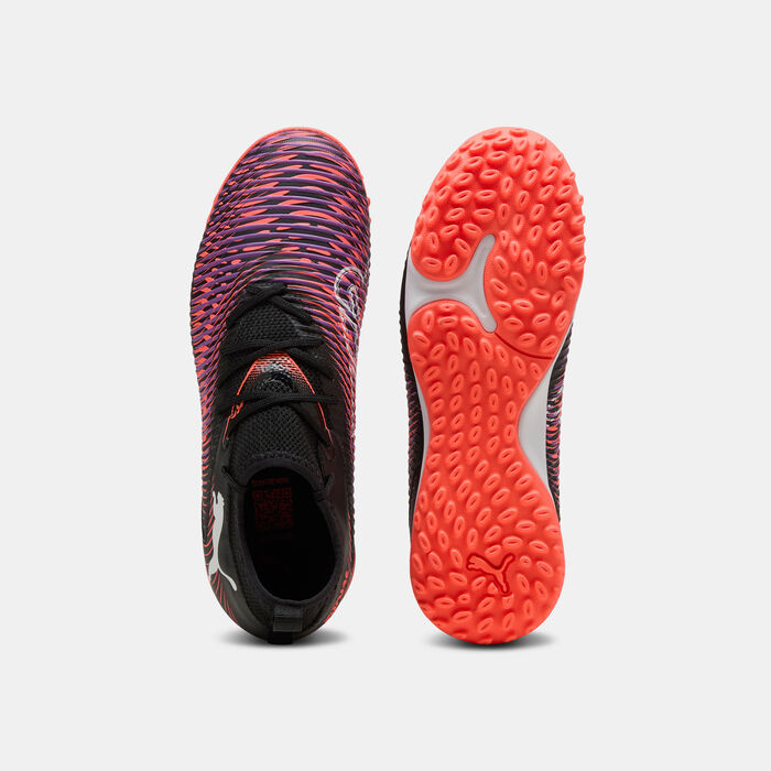 PUMA Kids' FUTURE 8 MATCH+ Turf Ground Football Shoes White image number 3