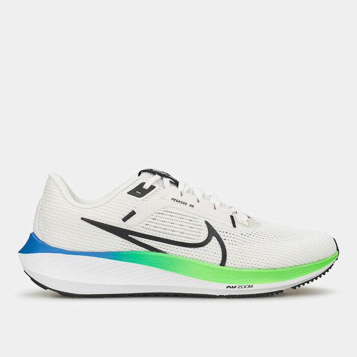 Nike Men's Air Zoom Pegasus 40 Road Running Shoes Ivory Nike Men's Air Zoom Pegasus 40 Road Running Shoes Ivory image number 0