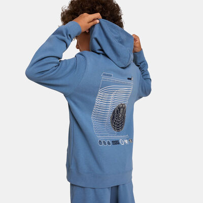 PUMA Kids' x Rocket League Graphic Hoodie Blue PUMA Kids' x Rocket League Graphic Hoodie Blue