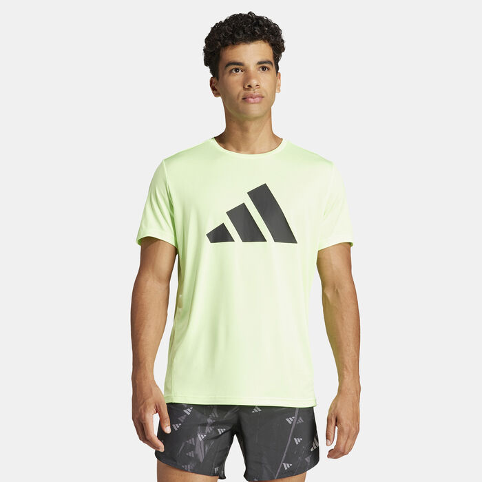 adidas Men's Run It T-Shirt Green image number 0