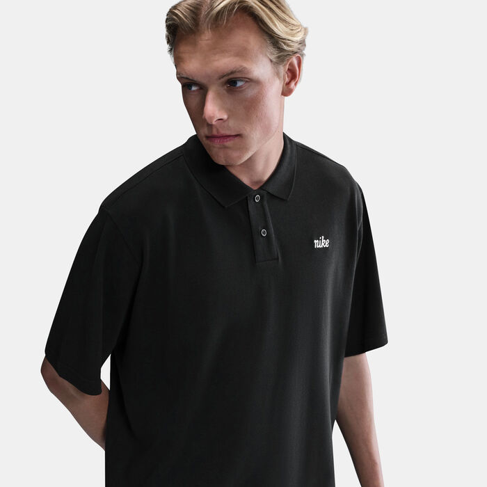 Nike Men's Club Collection Polo Shirt Black Nike Men's Club Collection Polo Shirt Black image number 3