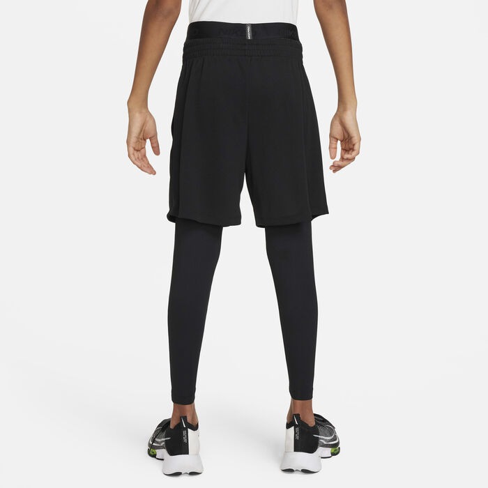 Nike Kids' Pro Dri-FIT Tights Black Nike Kids' Pro Dri-FIT Tights Black image number 1