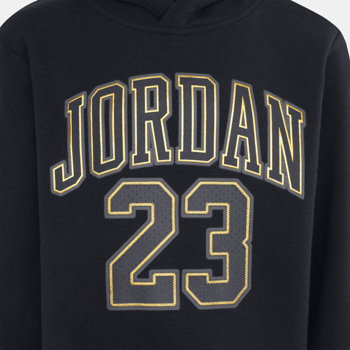 Jordan Kids' Fleece Hoodie Black image number 2