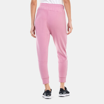 Under Armour Women's Unstoppable Fleece Joggers Pink