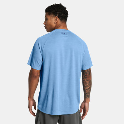 Under Armour Men's UA Tech Textured T-Shirt Blue