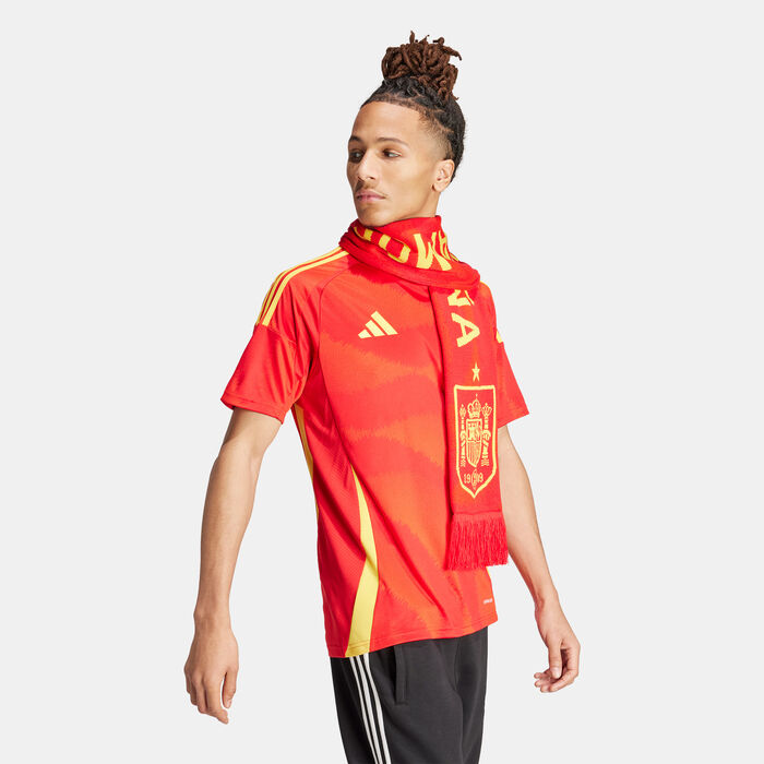 adidas Men's Spain Replica Home Football Jersey - 2024 Red adidas Men's Spain Replica Home Football Jersey - 2024 Red image number 2