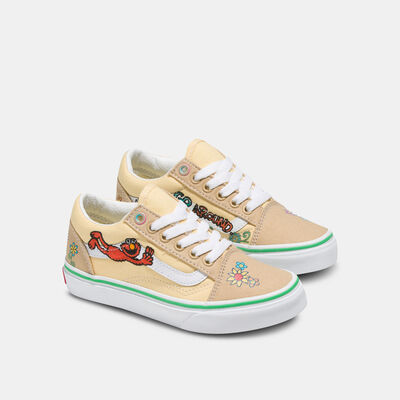 Vans Kids' Sesame Street Old Skool Shoes Beige