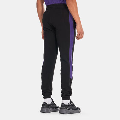 New Era Men's Los Angeles Lakers Script Joggers Black