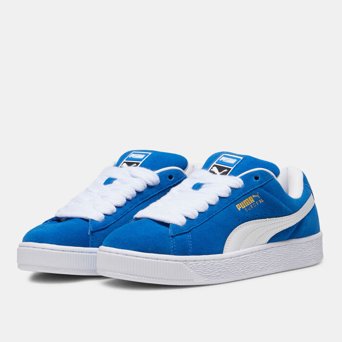 PUMA Women's Suede XL Shoes Blue PUMA Women's Suede XL Shoes Blue image number 1