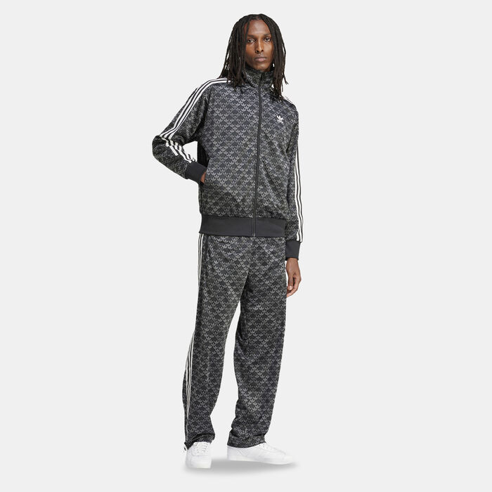 adidas Originals Men's Firebird Classic Mono Track Top Black adidas Originals Men's Firebird Classic Mono Track Top Black image number 2