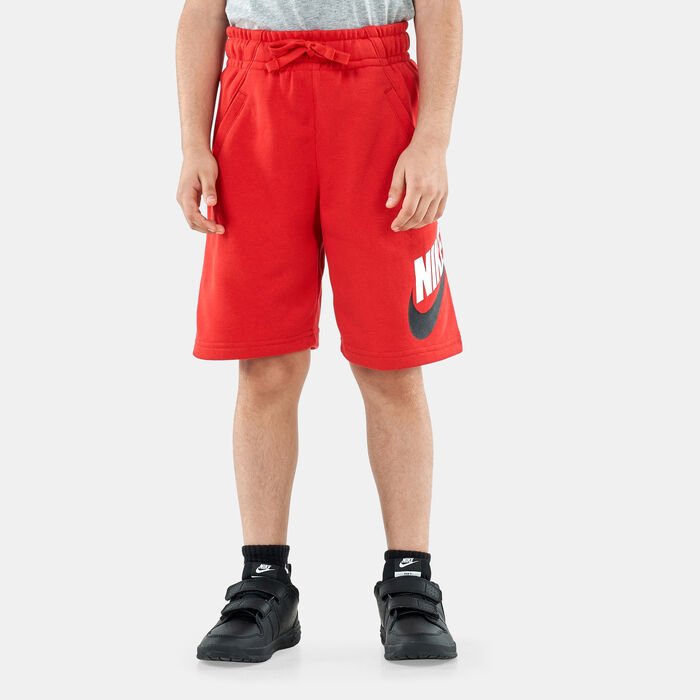 Nike Kids’ Sportswear Club Fleece Shorts (Older Kids) Red Nike Kids’ Sportswear Club Fleece Shorts (Older Kids) Red image number 0