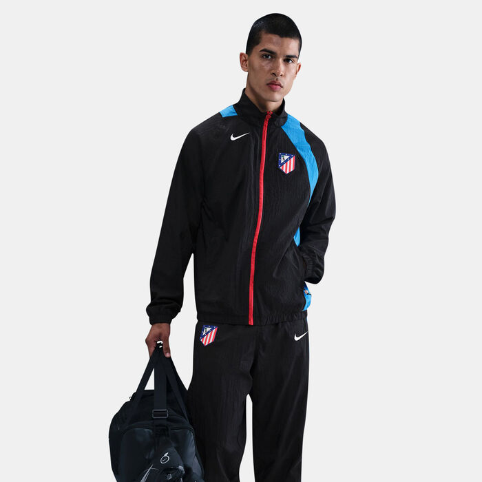 Nike Men's Atletico Madrid Third Total 90 Football Track Jacket Black image number 0