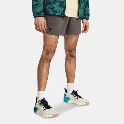 Under Armour Men's Project Rock Camp Shorts Grey