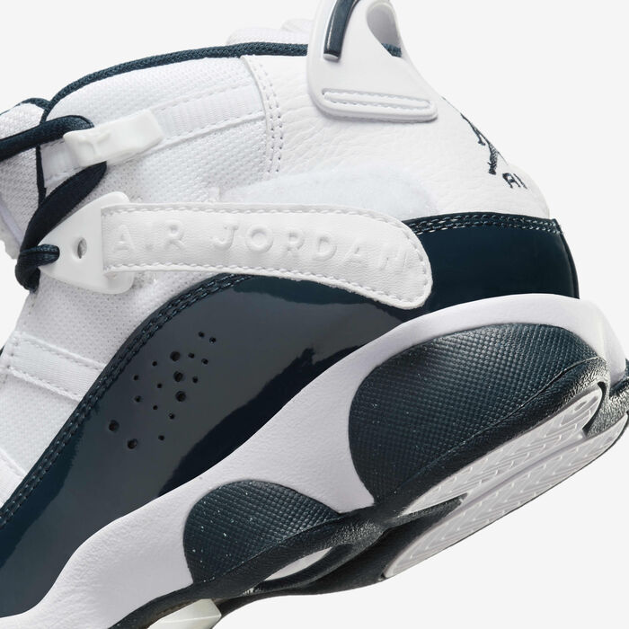 Jordan Kids' 6 Rings Shoes White Jordan Kids' 6 Rings Shoes White image number 7