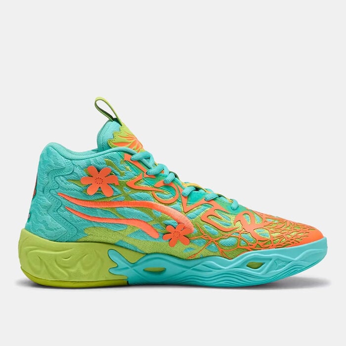 PUMA Men's Lamelo Ball MB.04 Scooby-Doo Basketball Shoes Blue PUMA Men's Lamelo Ball MB.04 Scooby-Doo Basketball Shoes Blue image number 2