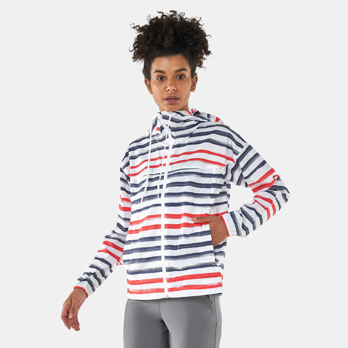 Columbia Women's Flash Challenger™ Novelty Windbreaker Jacket Columbia Women's Flash Challenger™ Novelty Windbreaker Jacket image number 0