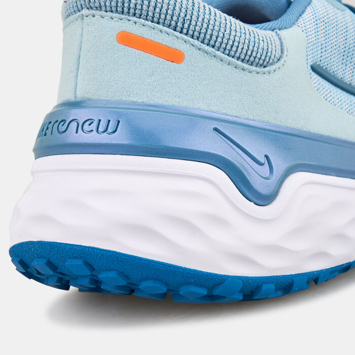 Nike Men's Renew Run 4 Shoe Blue image number 4