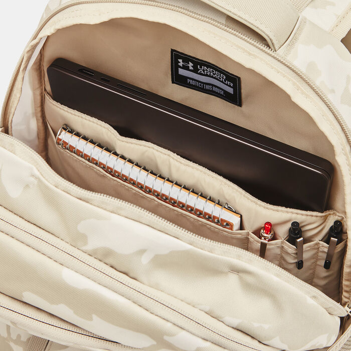Under Armour Hustle 6.0 Backpack White Under Armour Hustle 6.0 Backpack White image number 4