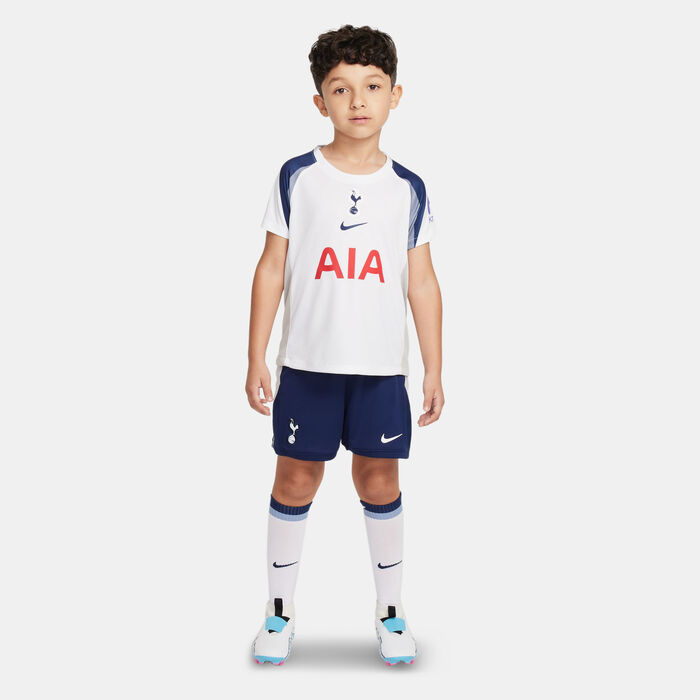 Nike Kids' Tottenham Hotspur 25/26 Home Replica 3-Piece Football Kit White Nike Kids' Tottenham Hotspur 25/26 Home Replica 3-Piece Football Kit White image number 2