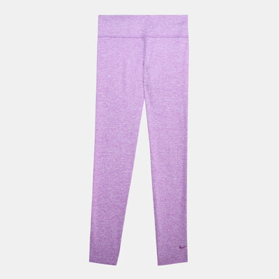 Nike Kids' One Luxe Dri-FIT Leggings (Older Kids) Purple