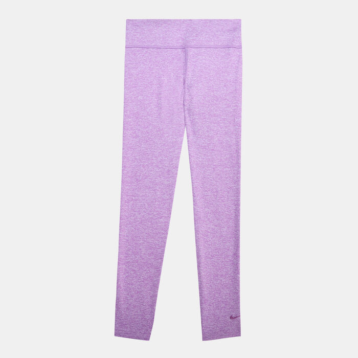 Nike Kids' One Luxe Dri-FIT Leggings (Older Kids) Purple Nike Kids' One Luxe Dri-FIT Leggings (Older Kids) Purple image number 0