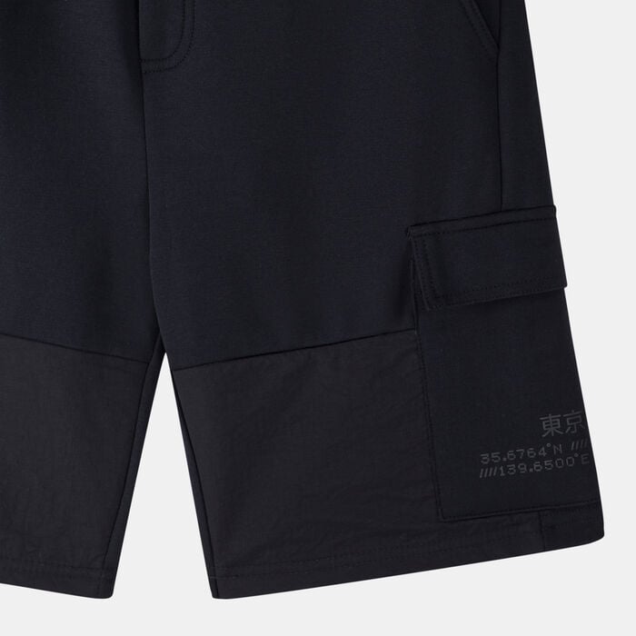 Sun and Sand Sports Kids' Hybrid Shorts Black Sun and Sand Sports Kids' Hybrid Shorts Black image number 2