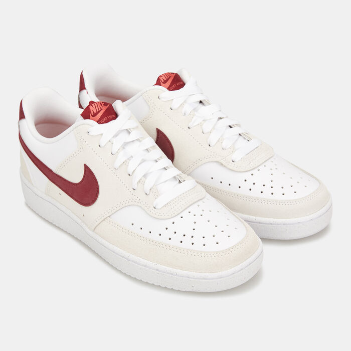 Nike Women's Court Vision Low Shoes White Nike Women's Court Vision Low Shoes White image number 1