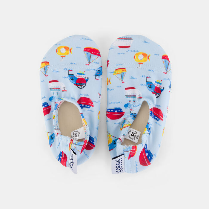 COEGA Kids' Pool And Beach Slip-On Shoes Blue COEGA Kids' Pool And Beach Slip-On Shoes Blue image number 0